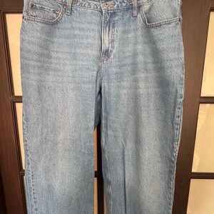 Abercrombie & Fitch Classic Blue Straight Leg Jeans